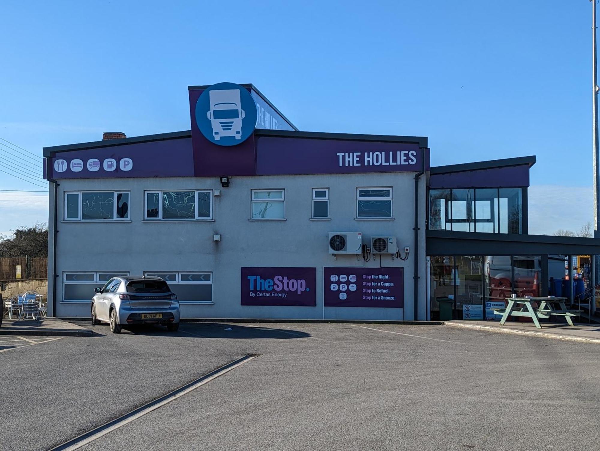 The Stop - Hollies Truckstop Cafe Cannock Bagian luar foto